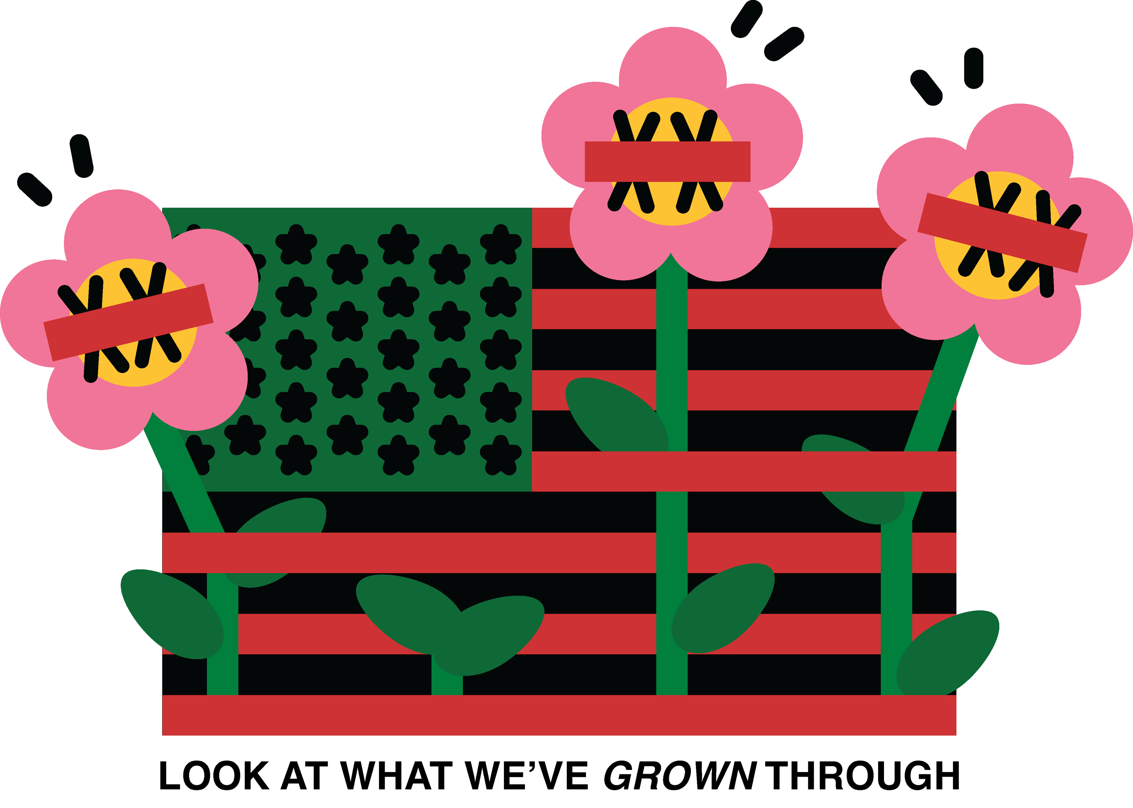 LIBERATION GARDEN FINE ART PRINT